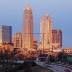 Charlotte Skyline at Sunrise